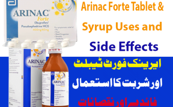 Arinac Forte Tablet 400 mg Uses in Urdu ایرینک کا استعمال Syrup Dose for Child Babies and Side Sffects