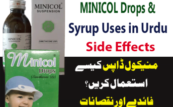 MINICOL Uses in Urdu منیکول کا استعمال Drops Syrup Dosage For Newborns