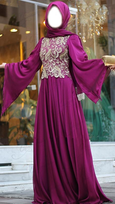 Muslim Bridal Maxi Wedding Dress Fashion 2015 Kaftan Jalabiya