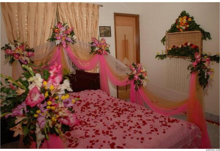 Beautiful Bridal  Wedding  Bedroom Decoration  Designs Ideas 