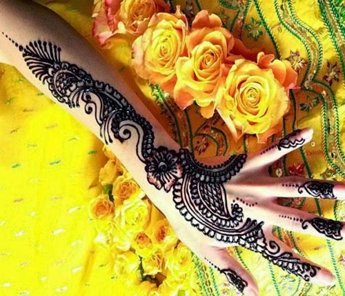 Black Bridal Beautiful Hands Mehndi Designs 2015 in Dubai India Arabic fancy stylish best facebook pinterest 2