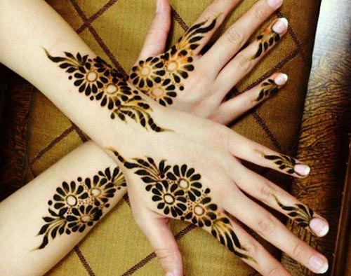 Black Glitter UAE, Khaleeji,Gulf Bridal Beautiful Hands Mehndi Designs 2015 fancy stylish best facebook pinterest 6