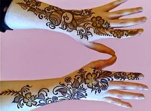 Bridal Beautiful Hands Mehndi Designs 2015  Glitter UAE, Khaleeji,Gulf fancy stylish best facebook pinterest 7