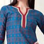 Simple Cotton Churidar Suits Neck Gala Designs Patterns Images