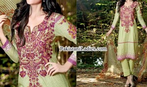 Gul Ahmed Spring Summer Lawn Silk Chiffon Dress Collection 2015 Kurta fo Women Girls