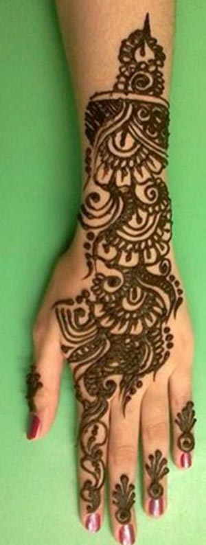 New Eid Arabic Mehndi Designs For Hands Pakistani Indian