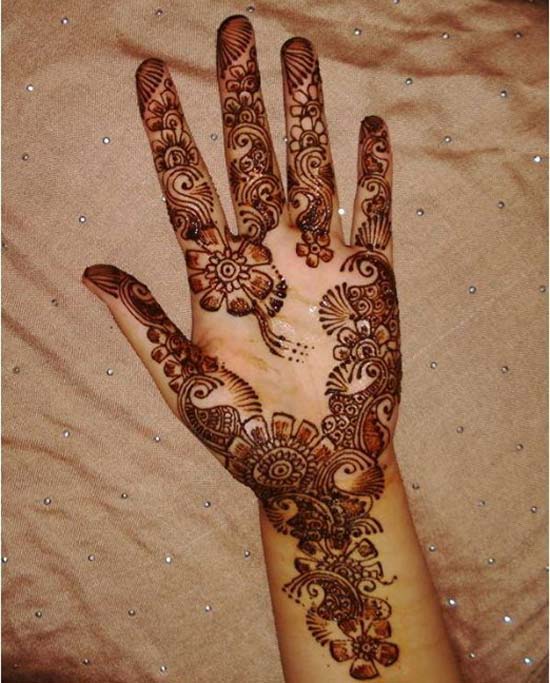 Latest Unique Arabic Mehndi Designs For Hands Free Download