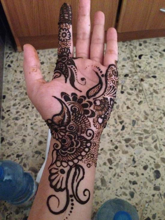 Latest Unique Arabic  Mehndi  Designs  For Hands Free Download