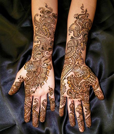 Latest New  Bridal  or Dulhan Mehndi  Designs  2019 for Full Hands 