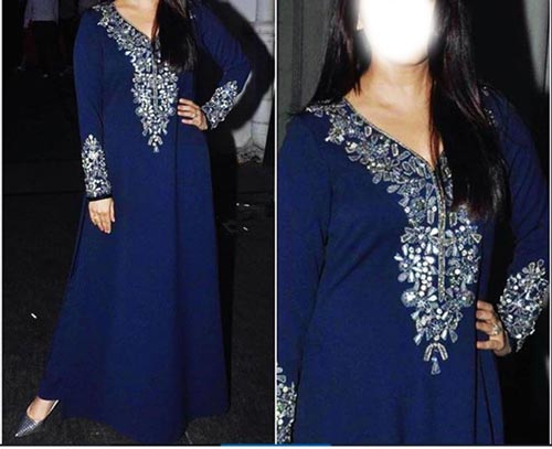 Beautiful Manish Malhotra Dresses Designs 2016 Long Salwar Kameez Suit Winter Collection