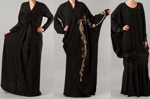 New Fashion of Abaya 2016, Burka Designs in Dubai Saudi Arabia