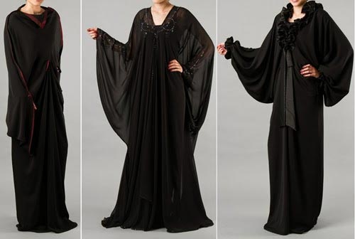 New Fashion of Abaya 2016, Burka Designs in Dubai Saudi Arabia