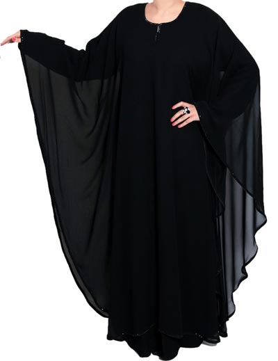 New Fashion of Abaya 2016, Burka Designs in Dubai Saudi Arabia