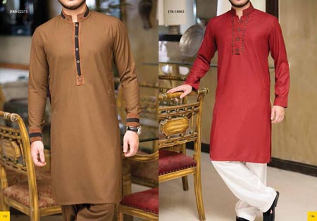 Men & Boys Kurta New Designs 2016 Gents Shalwar Kameez Styles