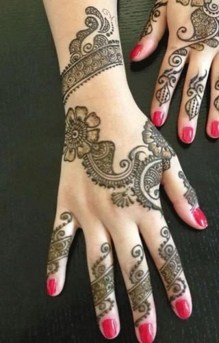 Khaleeji Henna, Mehndi Designs for Hand and Feet 2016 2017