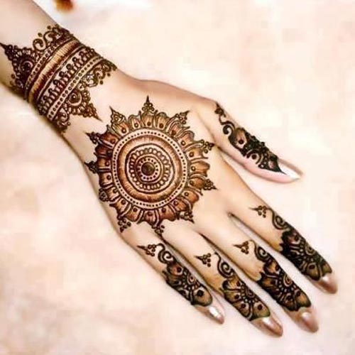 Khaleeji Henna (Both Hands) - YouTube