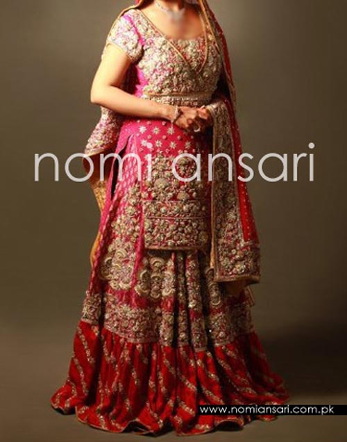 New Fashion of Bridal Dresses 2016 2017 in Pakistan and India Pics