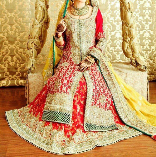 New Fashion of Bridal Dresses 2016 2017 in Pakistan and India