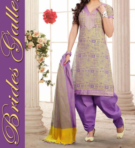 Beautiful-Cotton New Fashion Punjabi Salwar Kameez Patiala Suits Designs 2016 2017