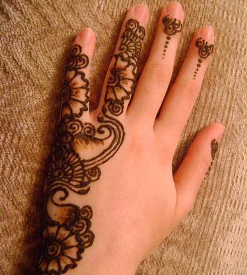 Latest Eid Mehndi Designs 2016 2017 for Hands Indian Pakistani