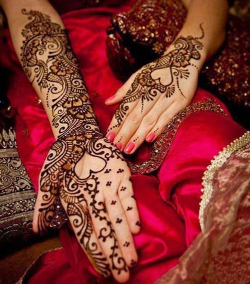 Latest-Pakistani-Indian-Dulhan-Mehndi-Design-for-Hands-Feet-Legs-2016-2017-2