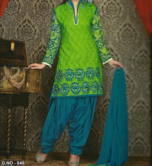 latest-patiala-salwar-kameez-suits-neck-designs-2017-fashion-party-wedding-green