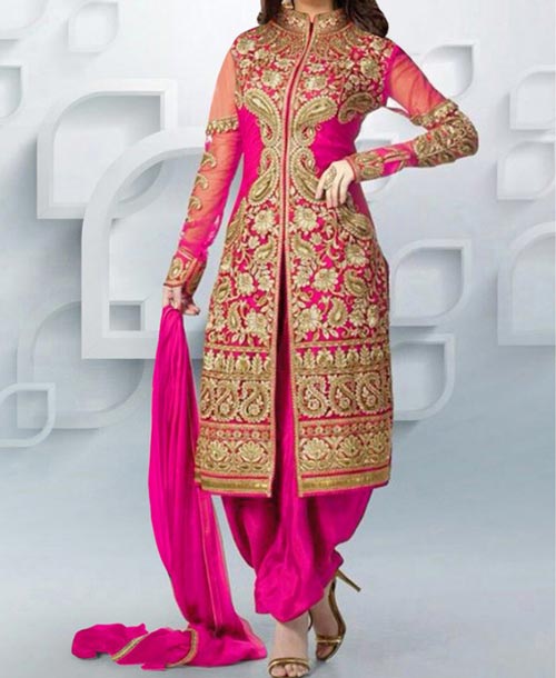 latest-patiala-salwar-kameez-suits-neck-designs-2017-fashion-party-wedding-pink