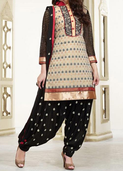 Latest Punjabi Patiala Salwar Kameez Suit 2022 & Neck Design