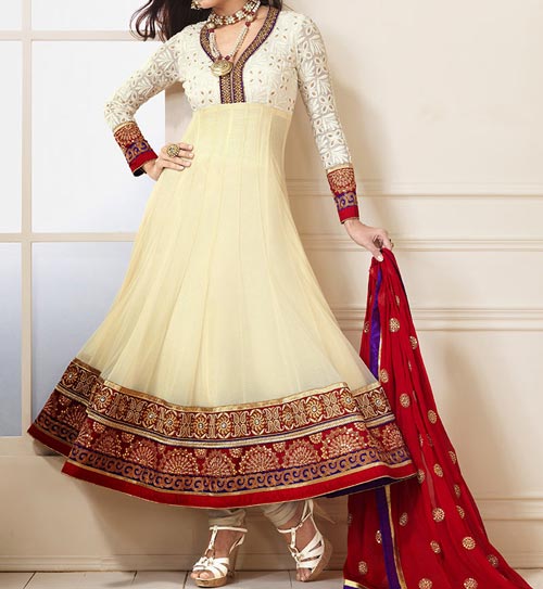 off-white-cream-umbrella-frock-design-anarkali-churidar-suits-salwar-kameez-2017-2018