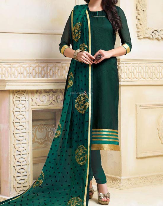 punjabi-salwar-kameez-suit-2017-2018-party-wear-neck-designs-green