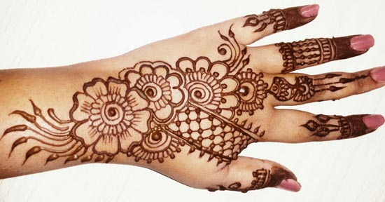 New Simple Indian Mehndi Designs For Hands Feet 2017 Catalogue