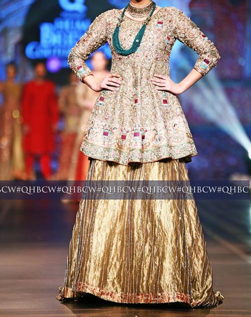 Bridal Couture Week 2016 2017 Wedding Dresses Fashion Trend in Pakistan Gharara