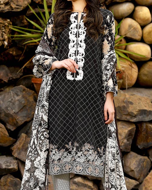 Gul Ahmed Lawn Summer Collection 2017 Prices -Rs.6,000