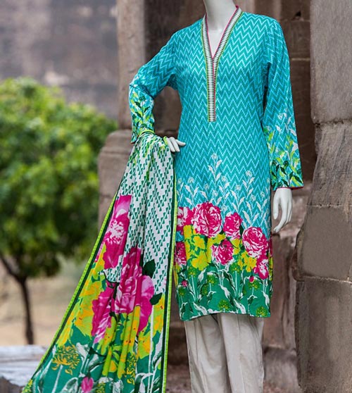 J. Junaid Jamshed Lawn Prints 2017 Summer Collection Prices 2,992