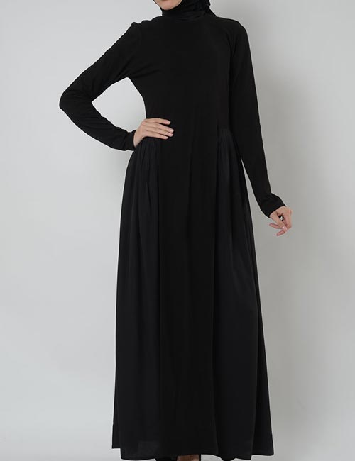 Latest Saudi Abaya Designs Fashion 2017 2018 Simple Black Burqa