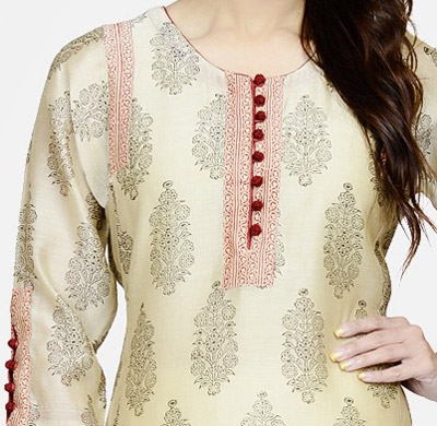 Suit design catalogue neck ladies Kurtis Design