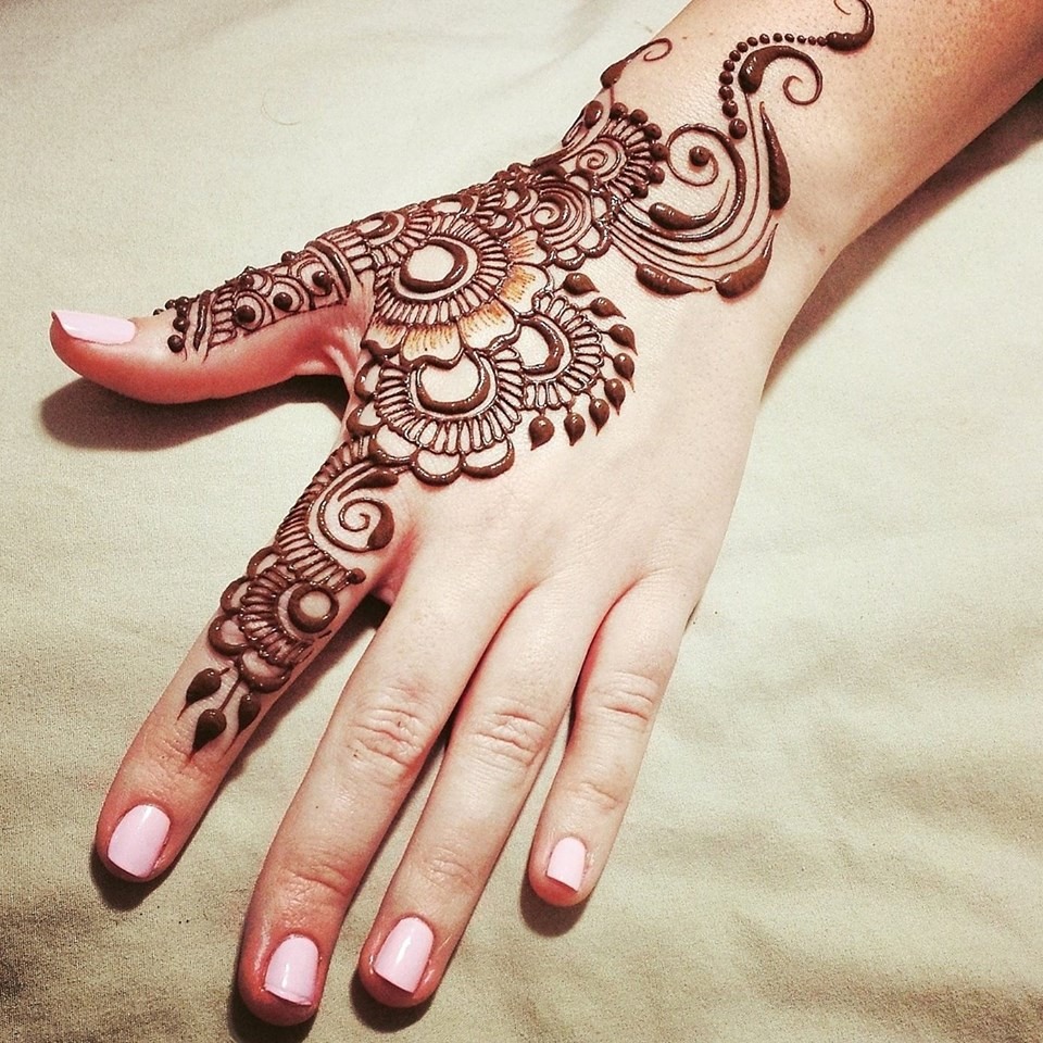 50+ Simple Mehndi Designs Collection 2018 - How to Draw ...