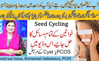 Seed Cycling by Dr. Bilquis Sheikh