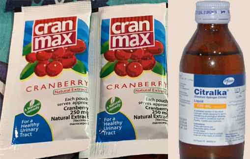 Cranmax and Citralka Syrup