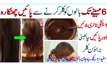 Gray Hair Treatment and Home Remedies for Hair Dyeing Color